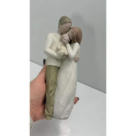 Willow Tree Our Gift Hand Painted Figurine Susan Lordi New Baby Family Gift 2006 - Picture 2 of 8